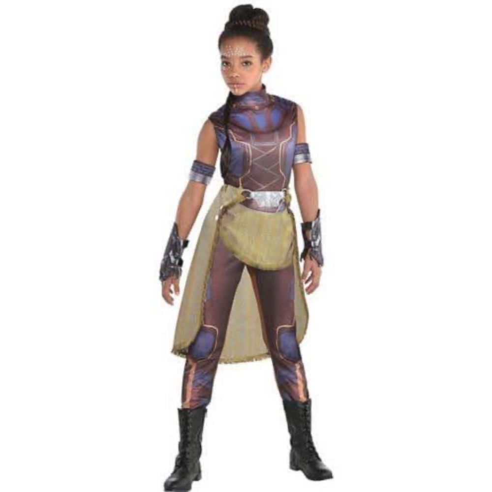 BRAND NEW girl youth black panther shuri halloween costume size S 4-6